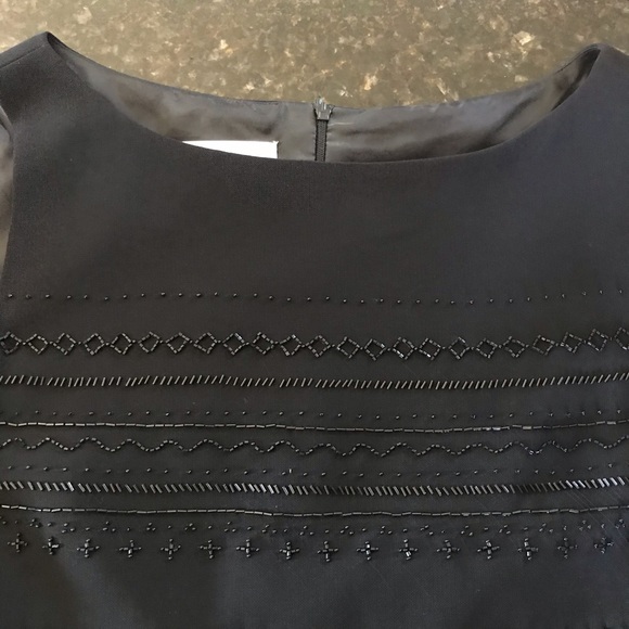 Evan Picone Sleeveless Black Dress - Picture 3 of 4